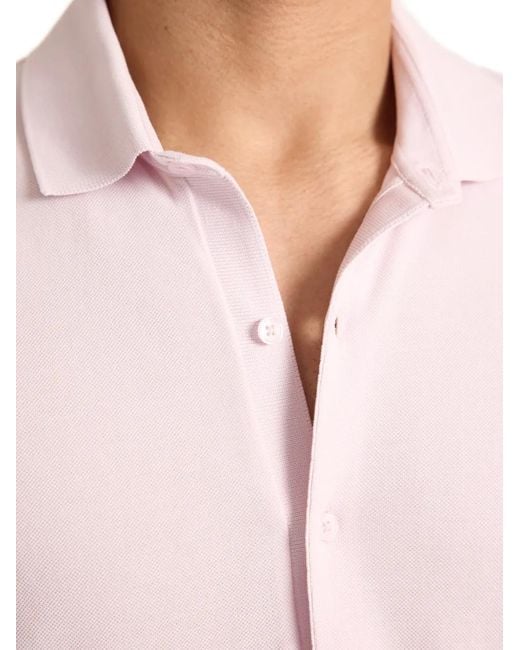 Orlebar Brown Pink Bruno Piqué Polo Shirt for men