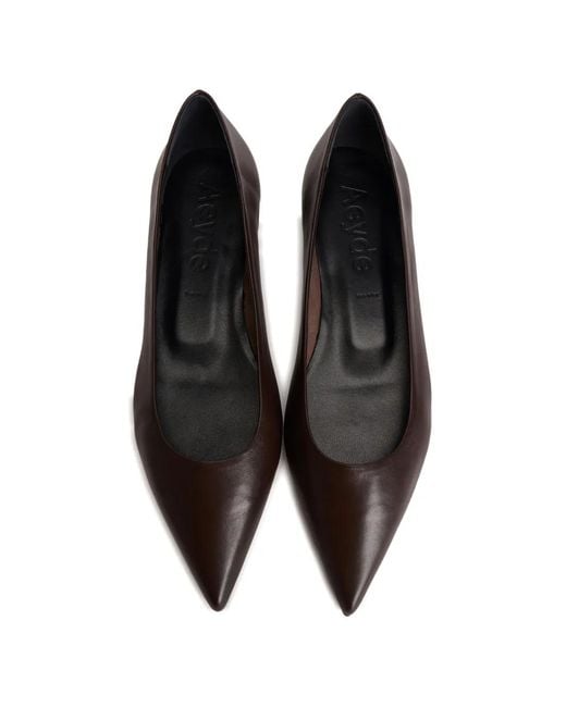 Aeyde White Pointed Pumps