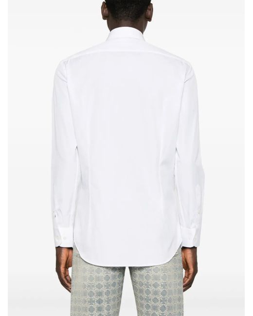 メンズ Etro ボタン シャツ White