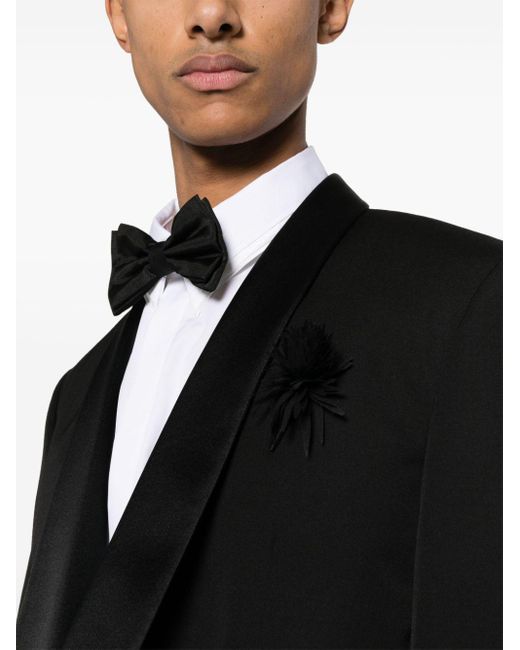 Givenchy Einreihiges Sakko mit Schalrevers in Black für Herren