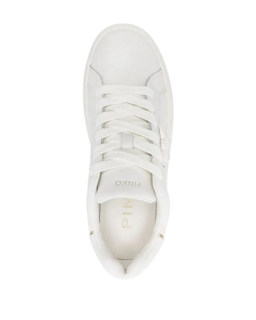Pinko White Yoko 12 Sneakers