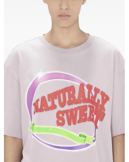 J.W. Anderson Pink Naturally Sweet Cotton T-Shirt