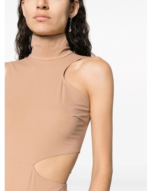 Wolford White Warm Up Cut-Out Bodysuit
