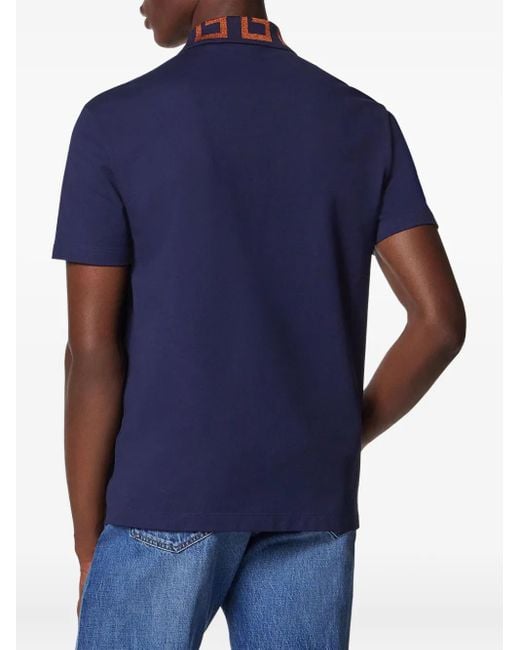 Polo di Versace in Blue da Uomo