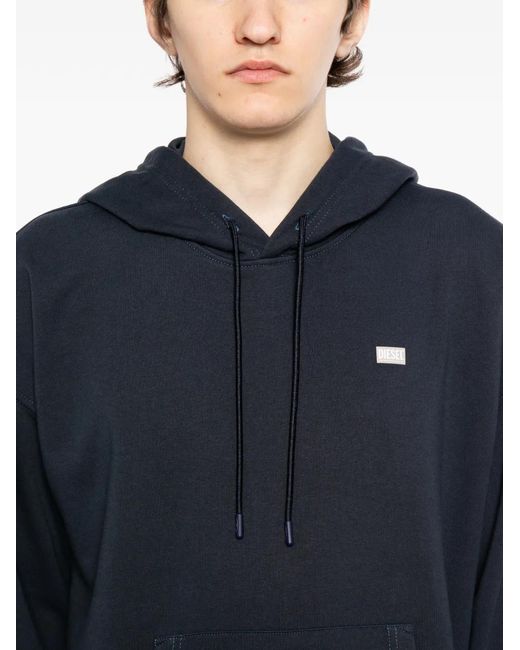 DIESEL Blue Rob-R1 Hoodie for men