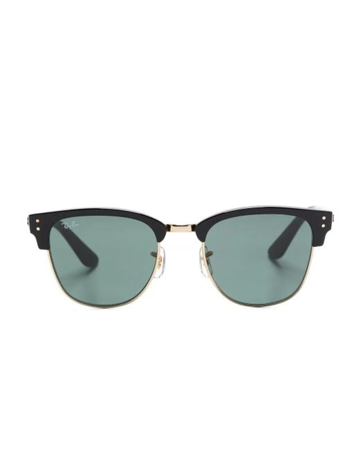 Ray-Ban Green Clubmaster Reverse Sunglasses