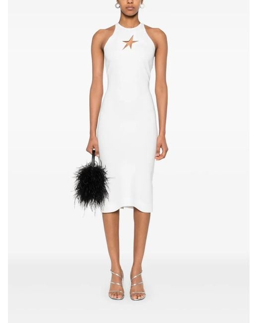 Mugler White Dresses