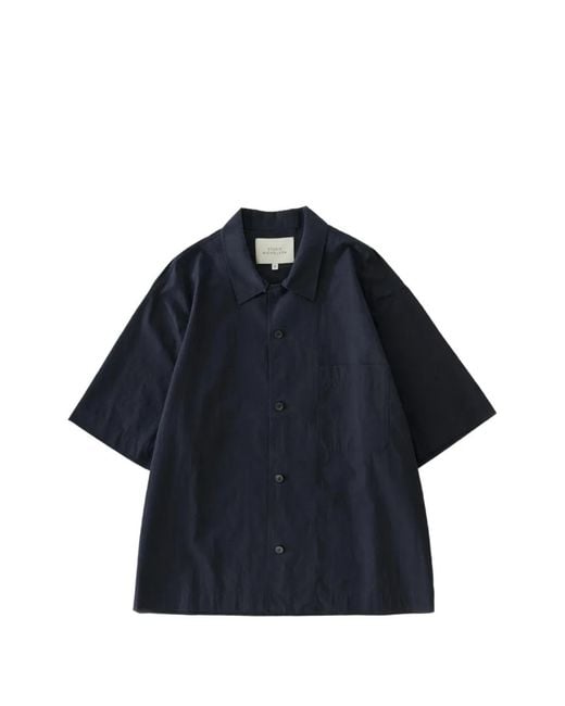 Studio Nicholson Blue Agios Chest-Pocket Shirt for men