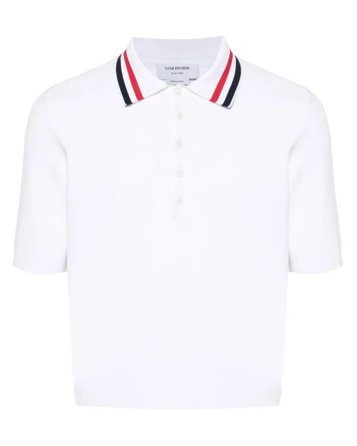 メンズ Thom Browne Rwb ポロシャツ White