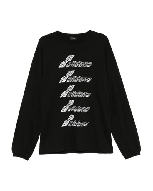 we11done ロゴ Tシャツ Black
