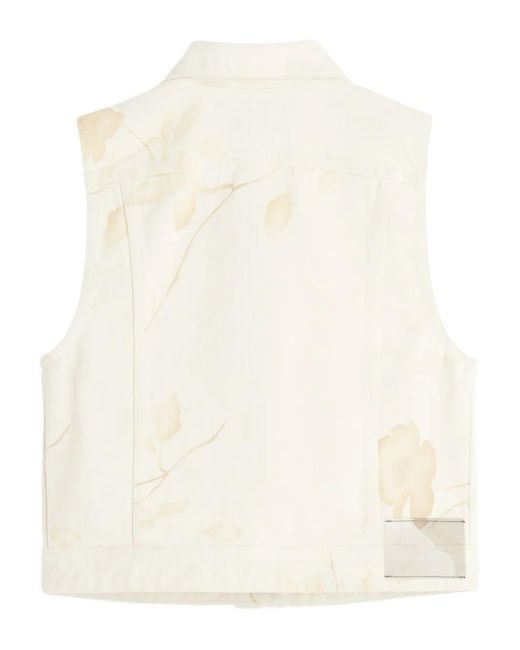 Our Legacy Natural Zip-Up Denim Vest