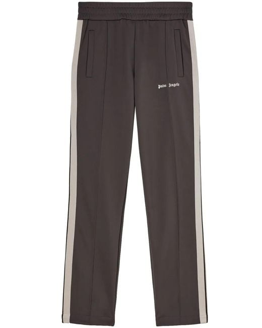 Palm Angels Gray Classic Track Pants for men