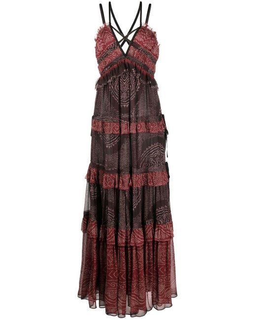 ulla johnson narcissa ruffle gown