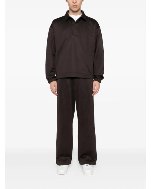 Lacoste Gray Elasticated Tracksuit Trousers for men