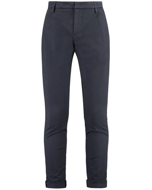 Dondup Straight Broek in het Blue voor heren