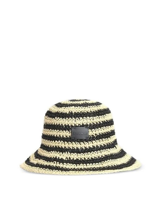 Barbour Green Annie Crochet Hat