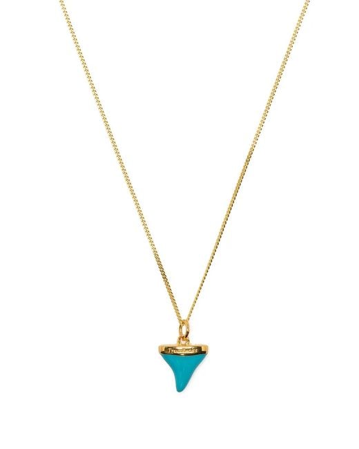 True Rocks Multicolor Shark Tooth Pendant