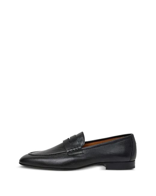 Hackett White Regal Saddle Leather Loafers for men