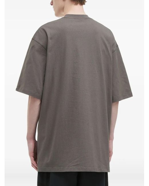 メンズ Alpha Industries グラフィック Tシャツ Gray