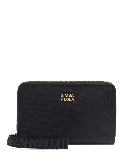 Bimba Y Lola Black Portemonnaie Mit Rundumreißverschluss