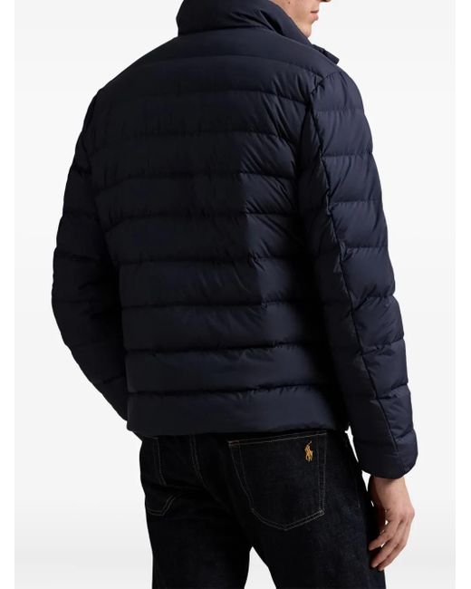 メンズ Polo Ralph Lauren ジップアップ パデッドジャケット Blue