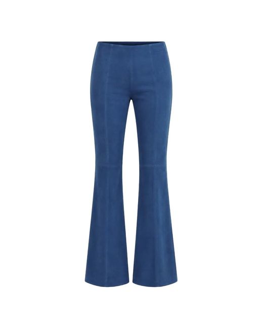 Stouls Blue Gege Flared Trousers