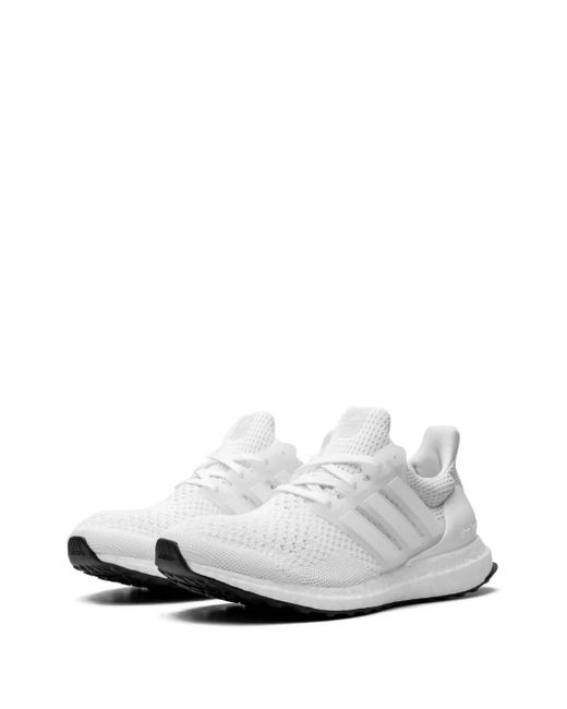 Adidas White Ultraboost 1.0 Low-Top Sneakers
