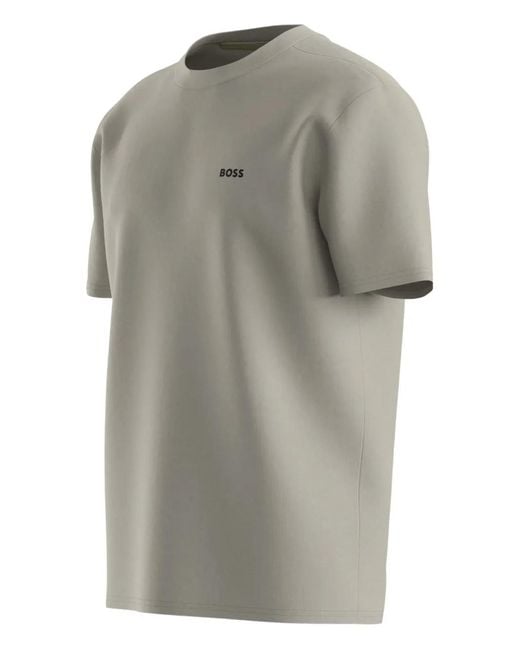 Boss Gray Logo T-Shirt for men