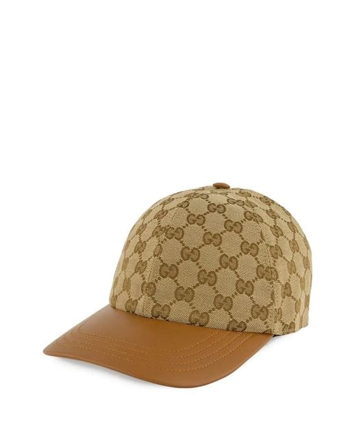 Gucci Natural Monogram Hat