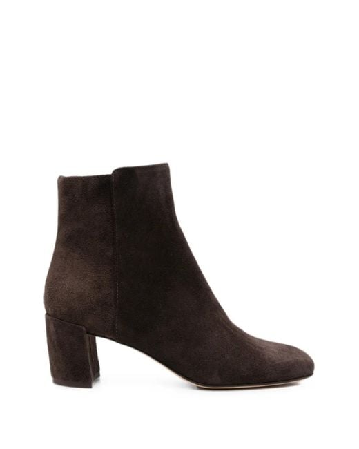 Agl Attilio Giusti Leombruni Black Lynn Suede Ankle Boots