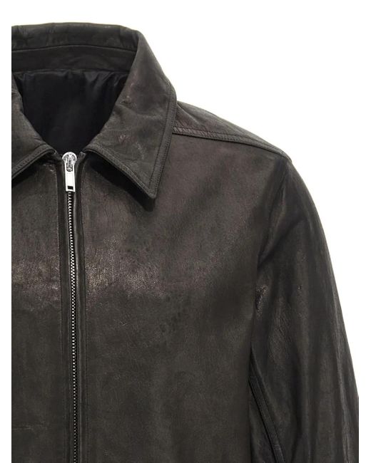 Rick Owens Gray Brad Jacket for men