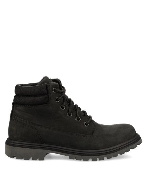 Helly Hansen Black Lace-Up Ankle Boots for men