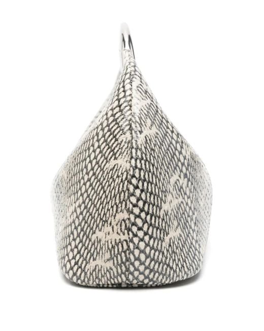 Jacquemus Gray Clutch Le Petit Calino