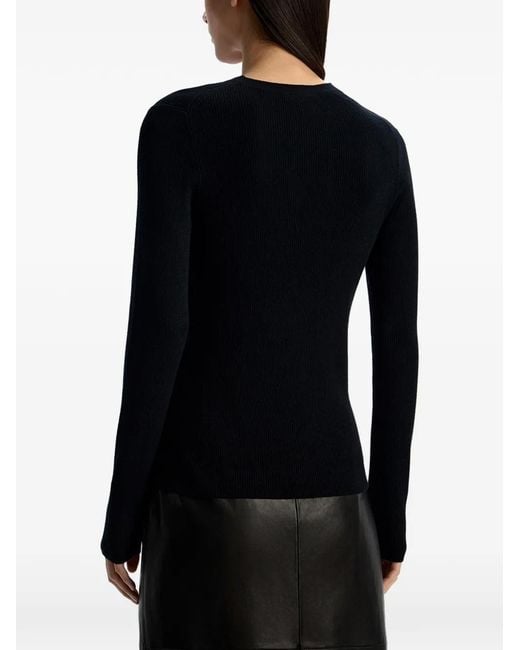 12 STOREEZ Blue Merino Sweater
