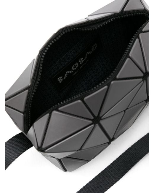 Bao Bao Issey Miyake Gray Cuboid Geometric-panelled Shoulder Bag