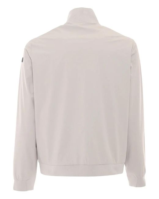 Rrd Gray High-Neck Zip-Front Jacket for men