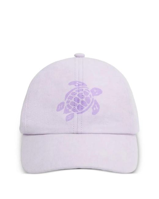 Vilebrequin Baseballkappe Mit Logo-Print in Purple für Herren