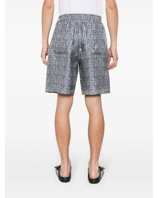Pantalones Cortos Hombre Fendi de hombre de color Blue