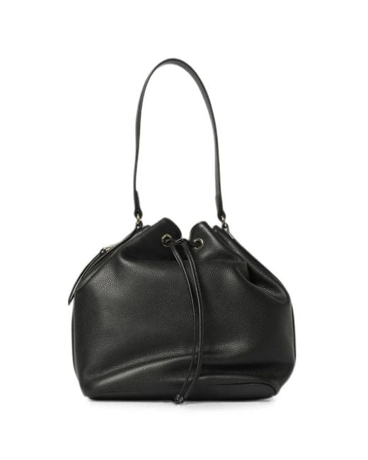 Skytos Black Camilla Bucket Bag