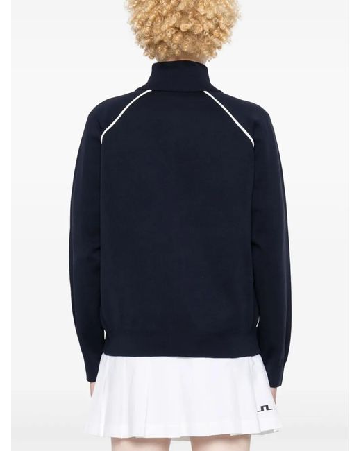 Miu Miu Blue Nylon Fleece Cardigan