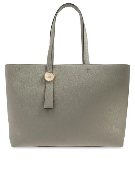 Furla Gray Large Sfera Tote Bag