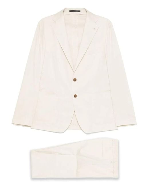 メンズ Tagliatore Single-breasted Suit Natural