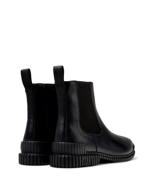 Camper Black Pix Chelsea Boots for men