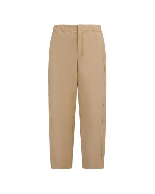 Laminar Natural Drawstring-Waist Regular-Fit Trousers