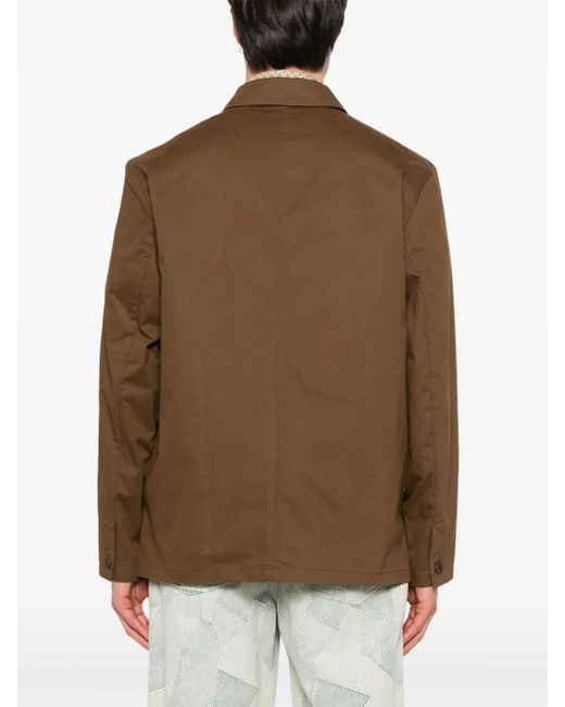A.P.C. Brown Cotton Jacket for men
