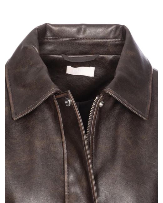 Chaqueta bómber con bolsillos con solapa Liu Jo de color Brown