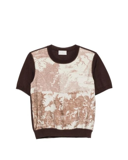 Pierre Louis Mascia Pink Short-Sleeves T-Shirt