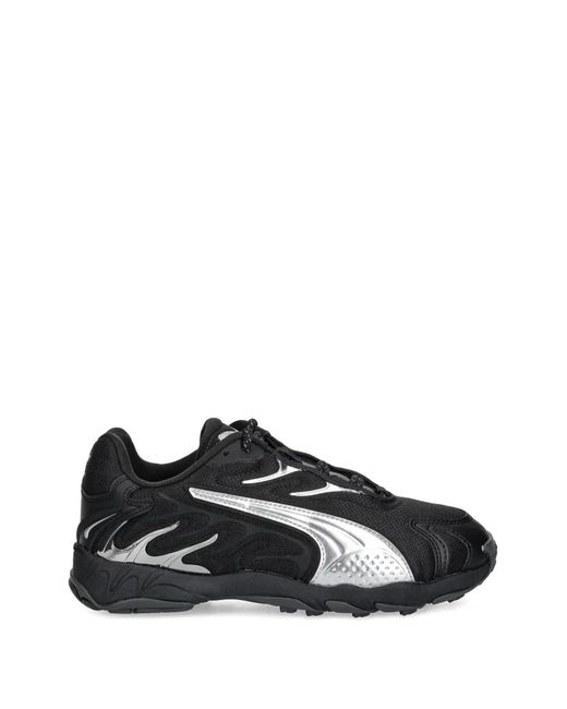 PUMA Black Inhale Smile Sneakers