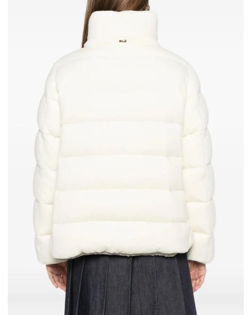 Herno Natural Short Padded Jacket