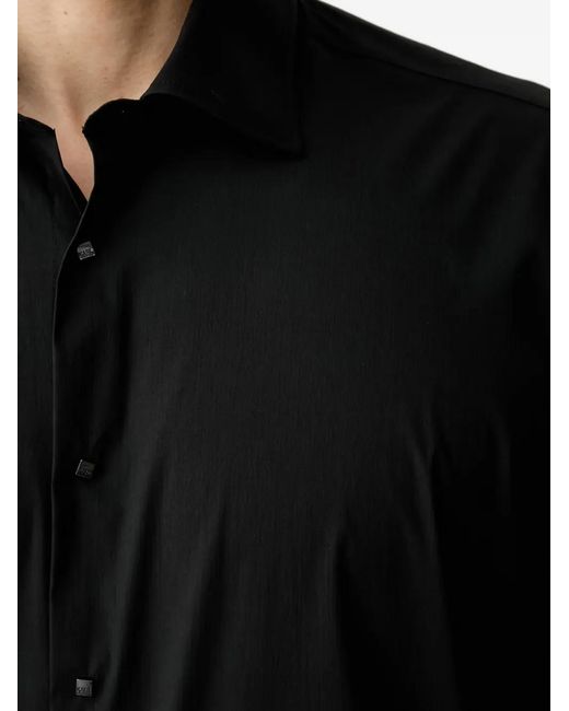 Karl Lagerfeld Black Chemise À Manches Longues for men